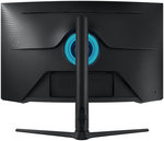 Samsung Odyssey G6 Gaming Monitor, 27" QHD VA Display, 240Hz Refresh Rate, 1ms (GtG) Response Time, FreeSync Premium Pro Technology, 1000R Curvature, Black | LS27BG650EMXUE