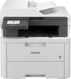 Brother DCP-L3560CDW Color Laser Printer, Up to 26/27 PPM Print Speed, Up to 1,200 1,200 DPI, Automatic 2-sided (Duplex), Up To 250 Sheets, Wireless & Wi-Fi Direct, Gigabit Ethernet | DCP-L3560CDW