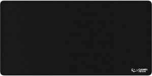 Camel Tech 3XL Mouse Pad, Stitched Edges, Natural Rubber Coated Surface, Anti-Slipping, Waterproof, Foldable for Easy Storage, 1200 x 600 x 5 mm, Black | 7340446630137
