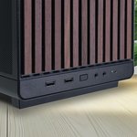  Lian Li A3-mATX-WD-26.3L Micro Form Factor Chassis-No Fans Included-Supports 360mm AIO-Modularity Design-for M-ATX, ITX Motherboard-DAN Cases