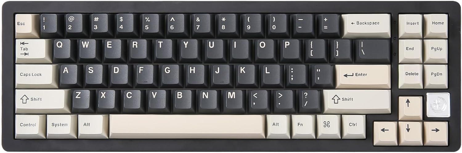  YUNZII AL71 68% Mechanical Keyboard, Full Aluminum CNC, Hot Swappable Gasket, 2.4GHz Wireless BT5.0/USB-C Wired Gaming Keyboard,NKRO Programmable RGB...