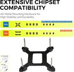 TRYX Panorama SE 360 ARGB 360mm AIO Rotatable 6.5'' AMOLED Curved Screen 3D Anamorphic Effect Customizable AIO Cooler 360mm Asetek Adela 280w TDP...