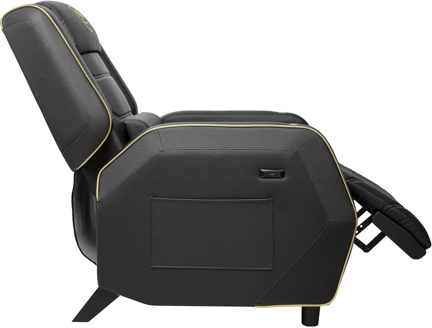 COUGAR Ranger Pro Royal Gaming Sofa, Steel-Frame, Breathable Pvc Leather, With Lumbar Pillow, 157Â° Recliner System, 160Kg Weight Capacity- Black
