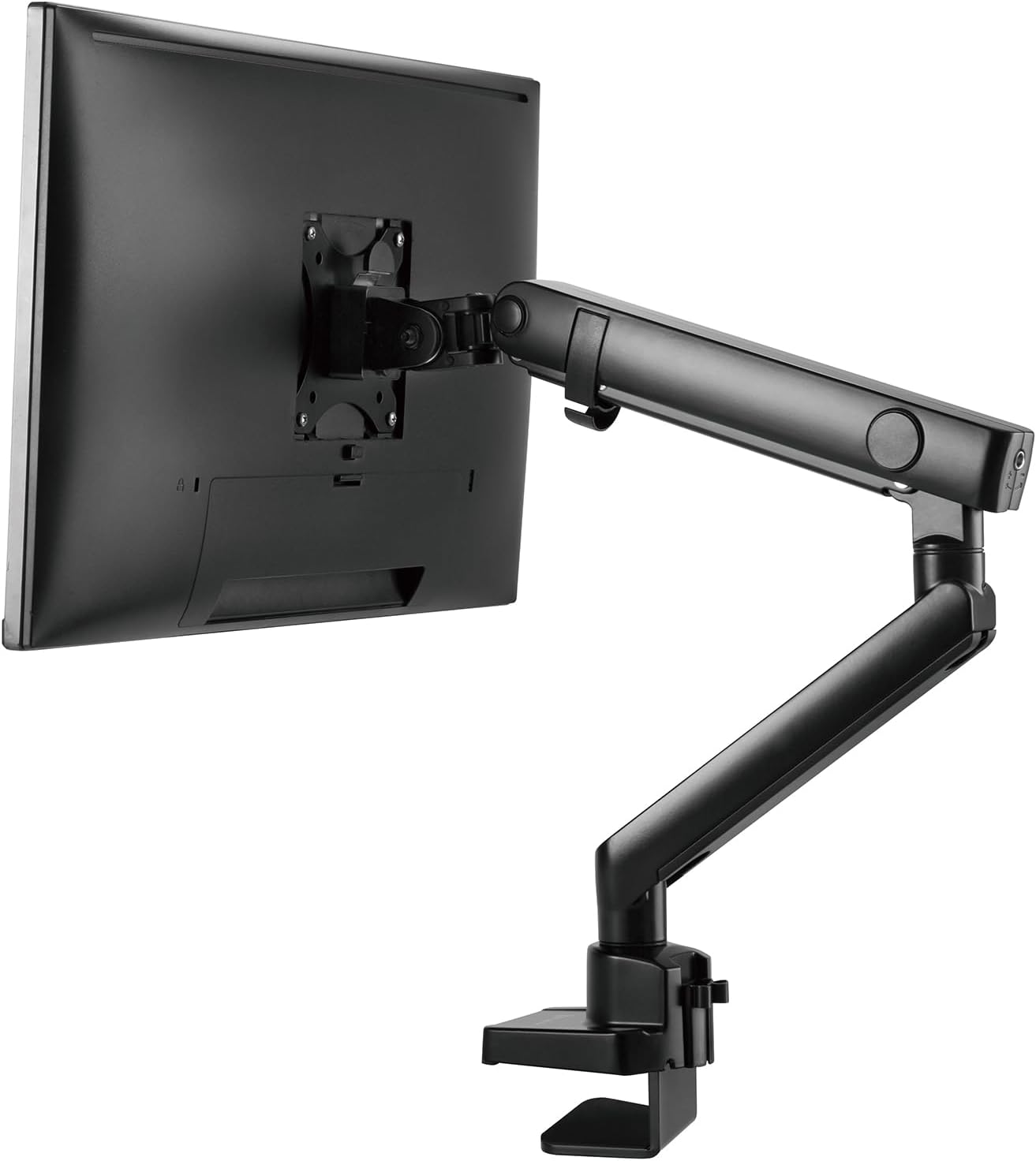  SilverStone Technology ARM13 Single Monitor Arm with Mechanical Spring Design and Versatile Adjustability SST-ARM13