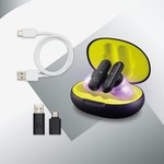  Logitech G FITS True Wireless Gaming Earbuds, Custom Moulded Fit, LIGHTSPEED + Bluetooth, Four Beamforming Microphones, PC, Mac, PS5, PS4, Mobile, Nintendo.