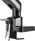  SilverStone Technology ARM13 Single Monitor Arm with Mechanical Spring Design and Versatile Adjustability SST-ARM13