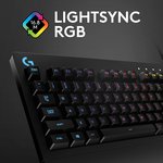  Logitech G G213 Prodigy Gaming Keyboard, RGB Lightsync Backlit Keys, Spill-Resistant, Customizable Keys, Dedicated Multi-Media Keys, Qwerty Us International
