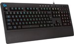  Logitech G G213 Prodigy Gaming Keyboard, RGB Lightsync Backlit Keys, Spill-Resistant, Customizable Keys, Dedicated Multi-Media Keys, Qwerty Us International