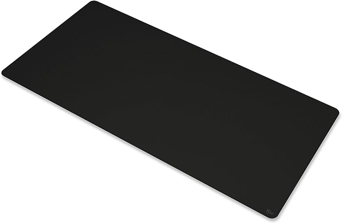 Glorious G-XXL Extended Gaming Mouse Pad/Mat, Long Black Cloth, Mousepad, Stitched Edges, 36x18 | G-XXL