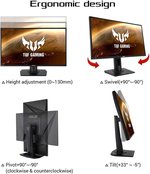 ASUS MONITOR VG279QM 280HZ 27INCH IPS