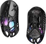 GravaStar Mercury X Pro Wireless Gaming Mouse, Come with 8K Dongle â€“ 32,000 DPI PAW 3950 Sensor, 8,000Hz Polling Rate, Only 49g, Magnesium Alloy Hollow Frame, RGB Lighting, 5 Programmable Buttons
