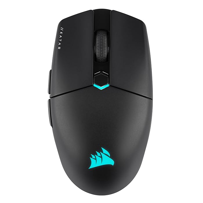 CORSAIR KATAR Elite Wireless Gaming Mouse Black 26000 DPI Op