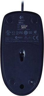  Logitech M90 USB Wired Mouse - Black