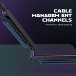  FIFINE Boom Arm Mic Stand, Low Profile Microphone Arm Stand, Podcast Mic Boom Arm with Desk Mount, Cable Channels Management, Metal Boom Arm White for...