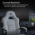  AROZZI Gaming Chair Enzo Woven Fabric Grey