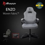 AROZZI Gaming Chair Enzo Woven Fabric Grey