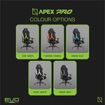 APEX PRO EVO SERIES, High Back Computer Gaming Chair with Magnetic 4D Swappable Armrests, Lumbar Pillow & Magnetic Headrest by NAVO ÙƒØ±Ø³ÙŠ Ø§Ù„Ø£Ù„Ø¹Ø§Ø¨ (EVO