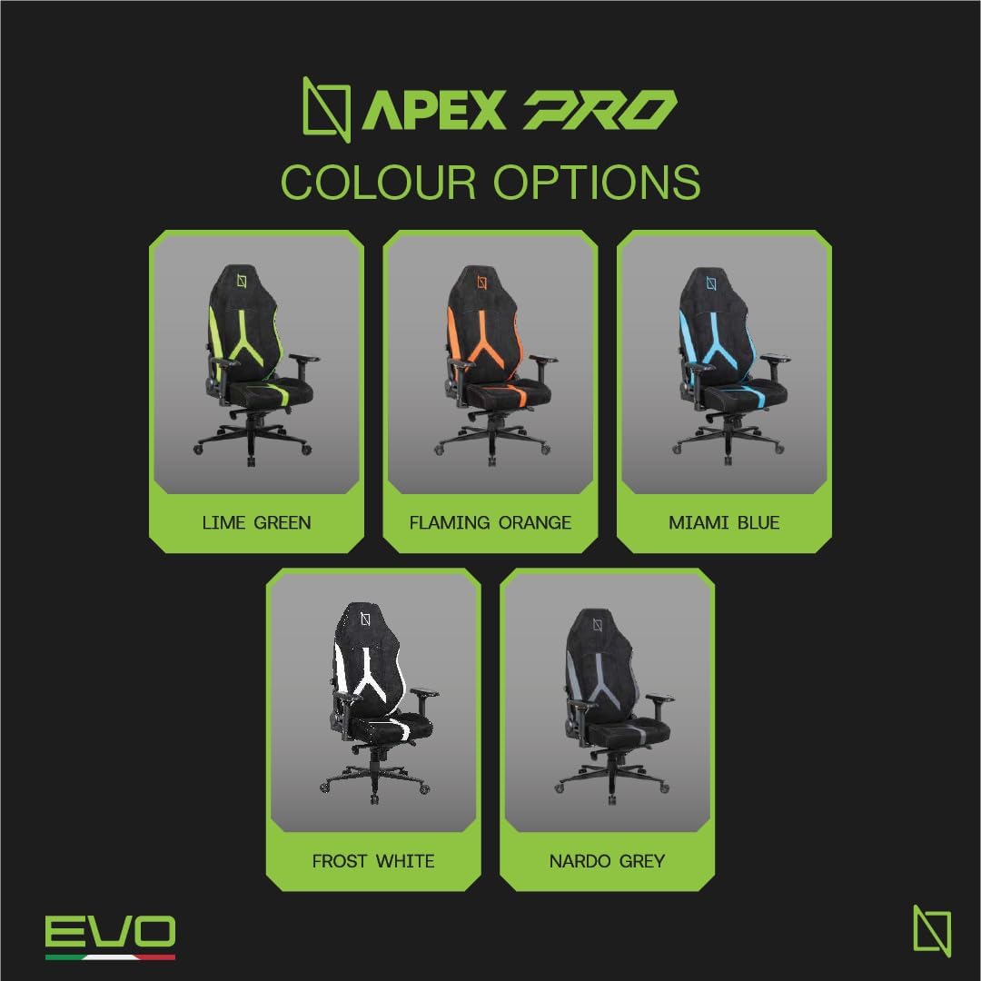 APEX PRO EVO SERIES, High Back Computer Gaming Chair with Magnetic 4D Swappable Armrests, Lumbar Pillow & Magnetic Headrest by NAVO ÙƒØ±Ø³ÙŠ Ø§Ù„Ø£Ù„Ø¹Ø§Ø¨ (EVO