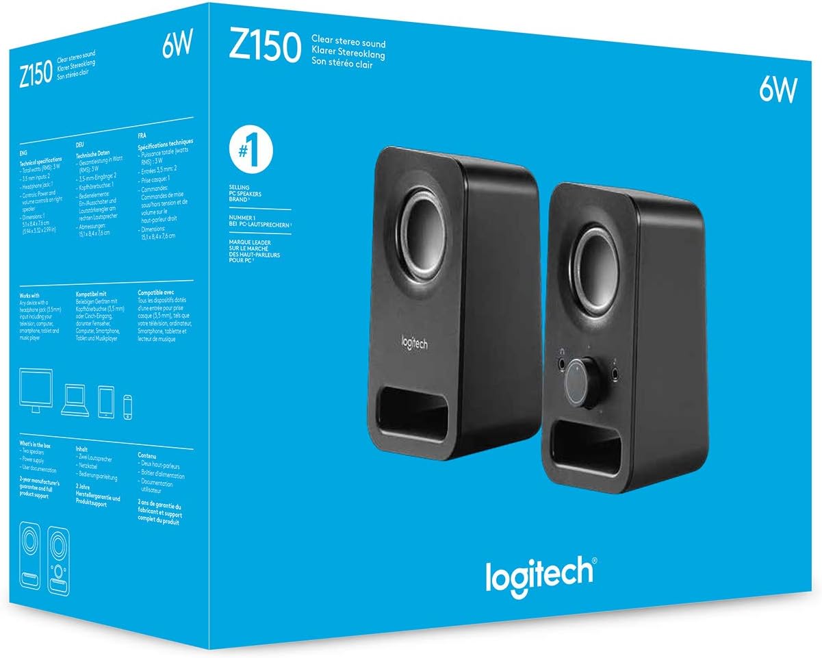 LOGITECH SPEAKER Z150 BLK