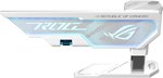  ASUS ROG Herculx Graphics Card Holder White Edition (Tool-Free Design, Included Spirit Level, Solid zinc Alloy, 72-128mm, Aura Sync)