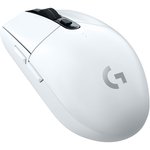 LOGITECH MOUSE G305 WHITE WIRLESS