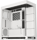 HAVN HS 420 E-ATX Mid Tower VGPU Edition Computer Case, Up To 420mm Radiators, 11x Fan Support, SGCC Sheet Metal, Tempered Glass, ABS, Zinc Alloy, NdFeB Magnets, White | HVN-CA-HS420-07