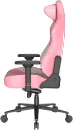 DXRacer Craft Pro Hello Human Cat Edition Gaming Chair, 2D Integrated Lumbar Support, 4D Armrest, 90Â° - 135Â° Reclining Backrest, Cold-Cure Foam, Class 4 Hydraulics, Pink | CRA-PR008-P-H1