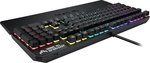 Asus RA05 TUF Gaming K3 RGB Wired Mechanical English / Arabic Keyboard, Dedicated Media Controls, Gray | 90MP01Q0-BKCA00