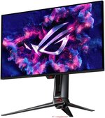 ASUS ROG Swift PG27UCDM Gaming Monitor, 27" QD-OLED Display, 4K UHD Resolution, 240Hz Refresh Rate, 0.03ms (GtG) Response Time, AMD FreeSync Premium Pro & NVIDIA G-SYNC, Black | PG27UCDM