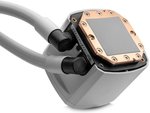 EKWB EK-Nucleus AIO CR240 Lux D-RGB Liquid CPU Cooler, 240mm Radiator, 120 mm D-RGB Daisy-chainable Fans, 550 - 2300 RPM Fan Speed, 72 CFM Air Flow, Applicable for AMD / Intel, White | 3831109897843