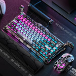GravaStar Mercury V75 Pro Gaming Keyboard, Special Edition, 75% Layout, Jade Gaming Switch, 8kHz Polling Rate, Semi-Aluminum Construction, Dynamic Rapid Trigger, Cyber Punk | V75 Pro