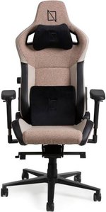 Navodesk Formula Series Apex Air Gaming Chair, Built-In Lumbar Support, 4D Armrests, Magnetic Headrest, Up to 155Â° Backrest Recline, 135kg Weight Capacity, Mars Red | APEX-AIR-FW-MR