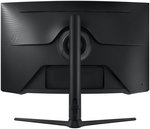 Samsung G6 Odyssey Gaming Monitor, 27" QHD VA Display, 240Hz Refresh Rate, 1ms (GtG) Response Time, FreeSync Premium Pro Technology, 1000R Curvature, Black | LS27BG650EMXUE