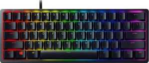 Razer Huntsman Mini 60% Gaming Keyboard, Fastest Keyboard Switches Ever, Clicky Purple Optical Switches, Chroma RGB Lighting, PBT Keycaps, Onboard Memory | RZ03-03390100-R3M1