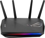 Asus Rog Strix GS-AX5400 Dual Band Wi-Fi 6 Gaming Router, 4 LAN Ports, Port Speed 10/100/1000Mbps, Ethernet | 90IG06L0-MU9R10