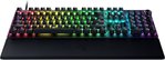 Razer Huntsman V3 Pro Mechanical Keyboard, Analog Optical Switch Gen-2, Firm Leatherette Wrist Rest, Doubleshot PBT Keycaps, Detachable Type-C Cable, ENG (US) Layout, Black | RZ03-04970100-R3M1
