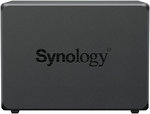 Synology DiskStation DS423+ 4-Bay NAS Enclosure, Intel Celeron J4125 2.7GHz, 4 3.5"/2.5" Drive Bays, 2x RJ45 Lan Ports, 2x USB 3.2 Ports, Black | DS423+