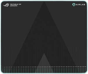 ASUS ROG Hone Ace Aim Lab Edition Gaming Mouse Pad, 508 X 420 x 3 mm, Large Size, Soft, Hybrid Cloth Material, Non-Slip Rubber Base, Esports & FPS Gaming, Black | 90MP0380-BPUA00