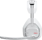Logitech Astro A50 X LIGHTSPEED Wireless with PLAYSYNC Gaming Headset + Base Station, 40mm PRO-G GRAPHENE, 24H Playtime, Up to 24bit Audio, HDMI 2.1 Passthru, for Xbox X|S, PS5, PC, White | 939-002132