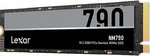 Lexar NM790 1TB SSD, M.2 2280 PCIe Gen4x4 NVMe 1.4 Internal SSD, Up to 7400MB/s Read, Up to 6500MB/s Write,