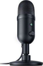 Razer Seiren V2 X USB Microphone for Streamers, 25mm Condenser Microphone,Supercardioid Pickup Pattern, Analog Gain Limiter, 48 kHz Sample Rate, Black | RZ19-04050100-R3M1