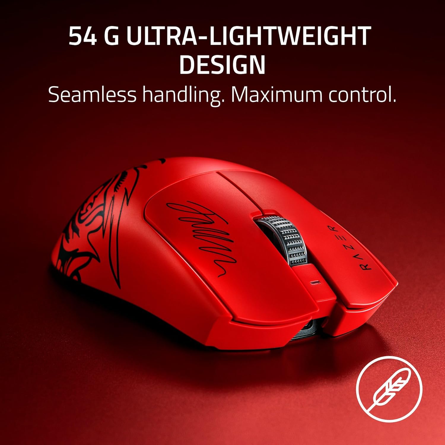 Razer Viper V3 Pro Wireless Esports Gaming Mouse: Symmetrical, 55g Lightweight, 8K Polling, 35K DPI Optical Sensor, Gen3 Optical Switches, 8 Programmable..