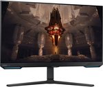 SAMSUNG Odyssey G7 32" 4K UHD 144Hz IPS Gaming Monitor, 1ms(GTG)â€Ž Response Time, G-Sync Compatible, 1 Bn Colors, HDR10+ Gaming, Wi-Fi & Bluetooth, USB Hub 3.0, Black | LS32BG702EMXUE