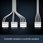 ARCTIC Liquid Freezer III Pro 360 A-RGB (White) - AIO CPU Cooler, 3 x 120 mm Water Cooling, 38 mm Radiator, PWM Pump, VRM Fan, AMD AM5/AM4, Intel...