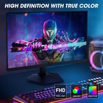  KOORUI 27 Inch Full HD Gaming Monitor 240hz, 1ms, DCI-P3 90% Color Gamut, Adaptive Sync (1920 x 1080, HDMI, DisplayPort) Black