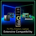 Addlink S93 2TB PCIe 4.0 M.2 Gen 4 Memory Expansion SSD, Up to 7400 MB/s, Internal Solid State Drive with HMB Technology for Laptop, Gaming and Creators