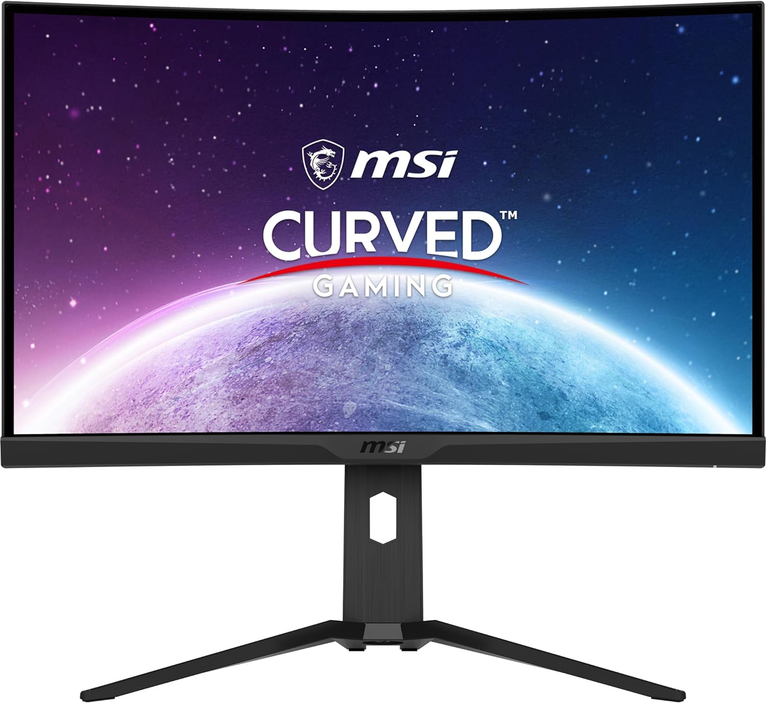 MSI MAG275CQRF QD, 27" Gaming Monitor, 2560 x 1440 (QHD) Rapid VA with Quantum Dot, 1 ms, 170Hz, FreeSync Premium, HDR Ready, 1000R, HDMI, DisplayPort