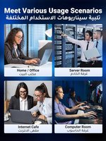  UGREEN Ethernet Cable 5M Cat 8 Gigabit Network Cable High-Speed 40Gbps 2000MHz RJ45 Internet Cable Braided Double Shielded Ethernet Cable Compatible with...