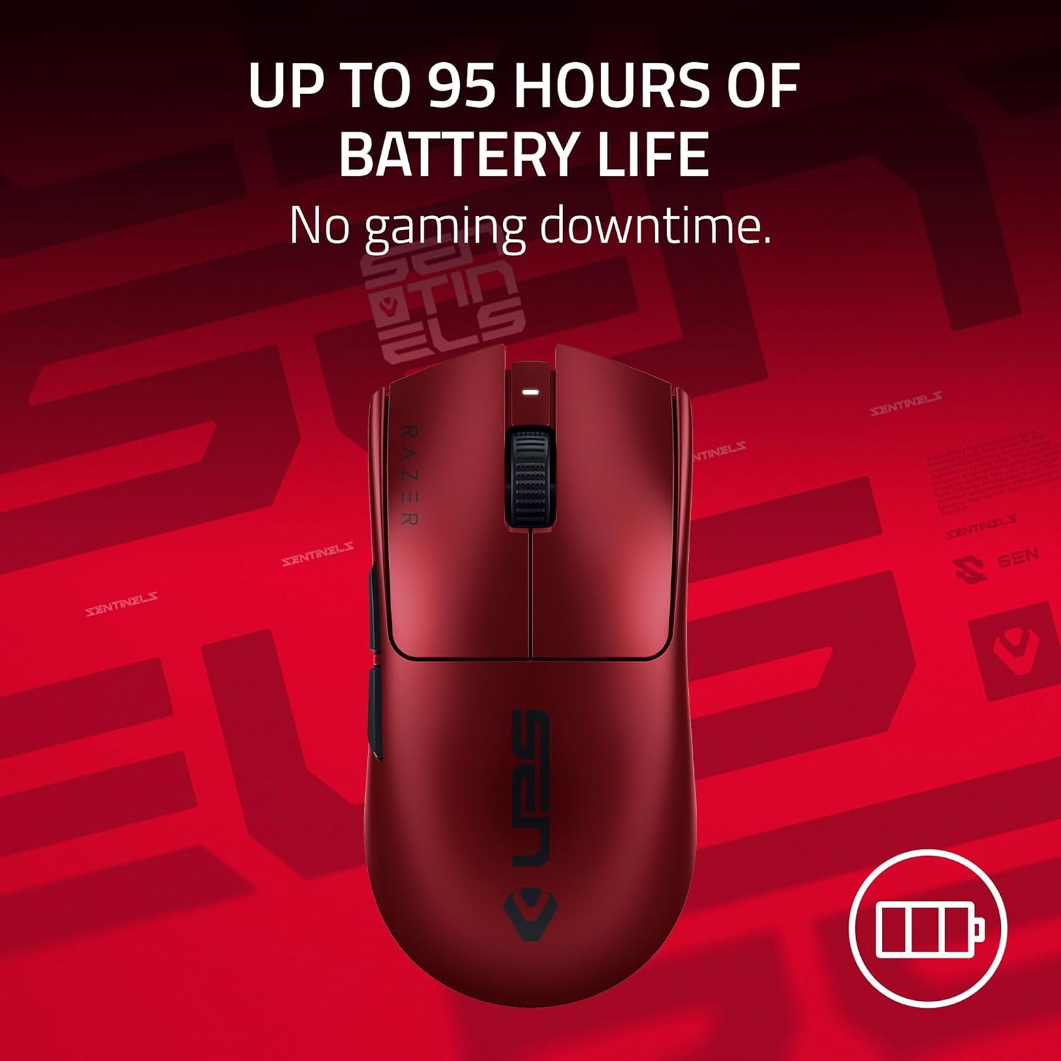  Razer Viper V3 Pro Wireless Esports Gaming Mouse: Symmetrical - 54g Lightweight - 8K Polling - 35K Optical Sensor - Gen3 Optical Switches - 8 Programmable..