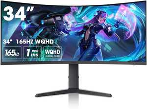 KOORUI 27 inch Gaming Monitor - WQHD (2560x1440) Computer Monitor, 240Hz, 1ms, Extreme Low Motion Blur, Adaptive Sync, HDR400, HDMI DisplayPort 2K Monitor,...